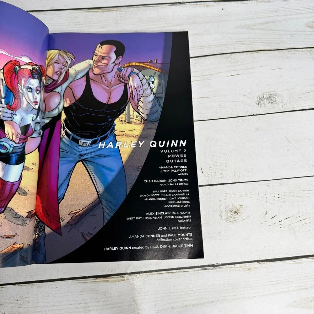 Harley Quinn Vol 2 Power Outage DC Comics TPB 2015 Graphic Novel Power Girl Joke